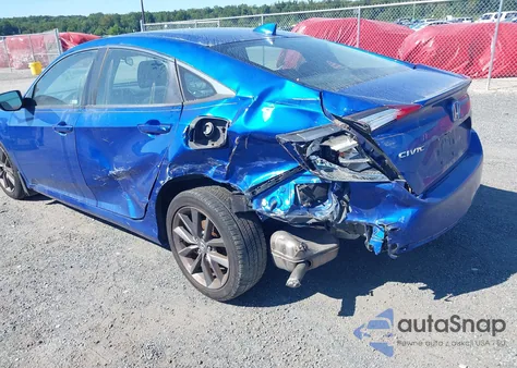 2020 Honda Civic Ex z USA, uszkodzony, nr VIN 19XFC1F35LE202532